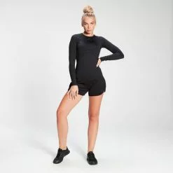 MP Women's Engage Base Layer Rash Guard - Black/Graphite -Bikes Sales Store 12783098 4864892025010029