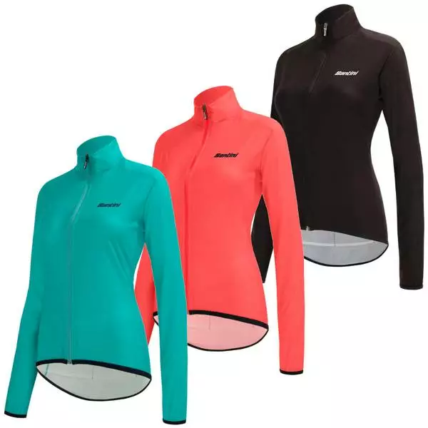 Santini Women's Nebula Puro Pocketable Wind Jacket 1 Santini Women's Nebula Puro Pocketable Wind Jacket