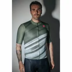 Castelli Cresta Squadra Military White Jersey