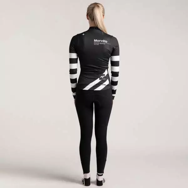 Morvelo Womens Merino Swiss Long Sleeve Jersey 6 Morvelo Womens Merino Swiss Long Sleeve Jersey - Image 6