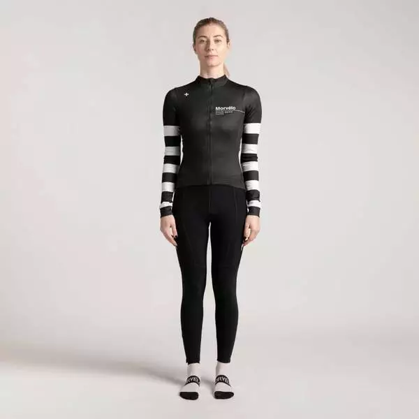Morvelo Womens Merino Swiss Long Sleeve Jersey 5 Morvelo Womens Merino Swiss Long Sleeve Jersey - Image 5