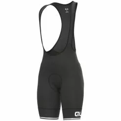 Ale Womens Solid Blend Bib Shorts