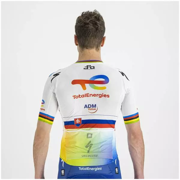 Sportful Team TotalEnergies Slovak Champion FWC Bomber Jersey 2 Sportful Team TotalEnergies Slovak Champion FWC Bomber Jersey - Image 2