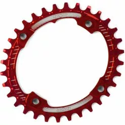 Hope Oval Retainer Ring -Bikes Sales Store Hope Oval Retainer Ring Chainrings Red 2017 RR34OVR
