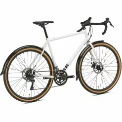 Octane One Kode ADV Commuter Road Bike (2022) -Bikes Sales Store Octane One Kode ADV Commuter Road Bike 2022 Adventure Bikes White Black 2021 O1B 032 UK 1