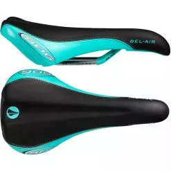 SDG Bel Air Cro-Mo Rail Saddle -Bikes Sales Store SDG Bel Air Cro Mo Rail Saddle Internal Black Teal NotSet SDG 06139