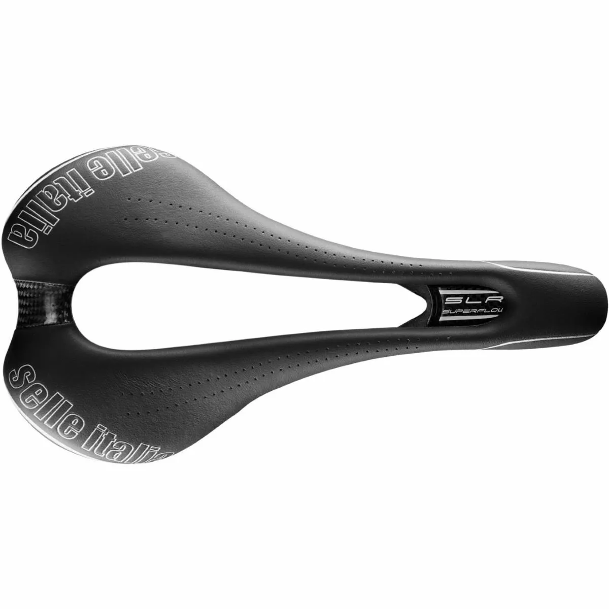 Selle Italia SLR Kit Carbonio Superflow Saddle 1 Selle Italia SLR Kit Carbonio Superflow Saddle
