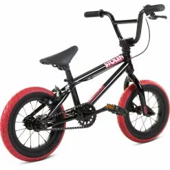 Stolen Agent 12" BMX Bike (2022) -Bikes Sales Store Stolen Agent 12 BMX Bike Black Red 2022 03