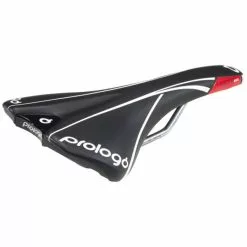 Prologo Kappa Evo T2.0 Saddle With Chromo Rails -Bikes Sales Store prologo kappa evo blk wht angle